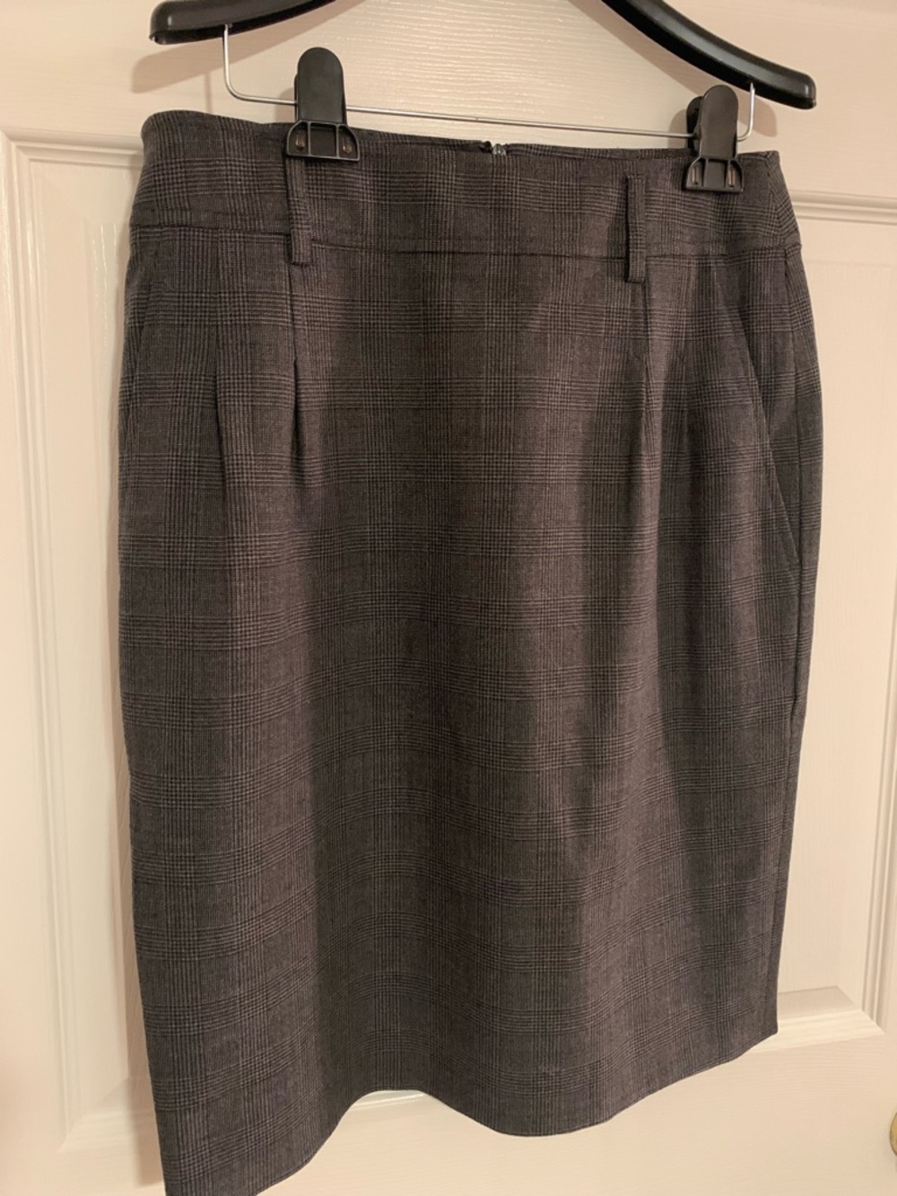 Akris Punto Gray Plaid Skirt Suit - Picture 8 of 12